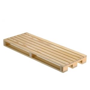 Mini wooden pallet 40x15x3,5