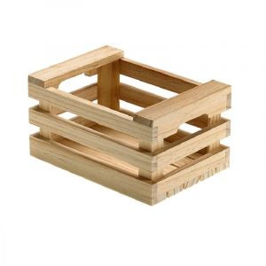 Mini-skrzynka drewniana 25x17x10 
