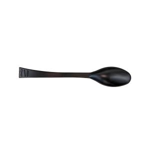 WAVE spoon black 40pcs. (k/30) reusable