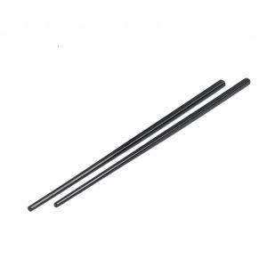 Sushi chopsticks 27cm black melamine, 10 pairs