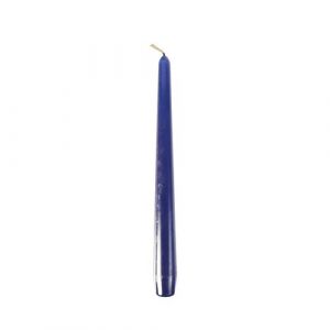 Candle cone 25cm dark blue, diameter 2.2 cm, 50 pcs