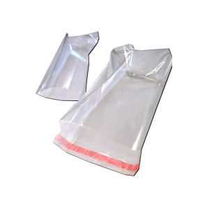 Bags PPZ 65x200mm, 500pcs with adhesive tape