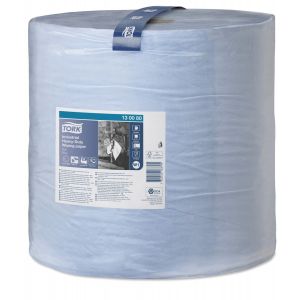 Clining cloth TORK large roll 255m blue W1 750 sheets