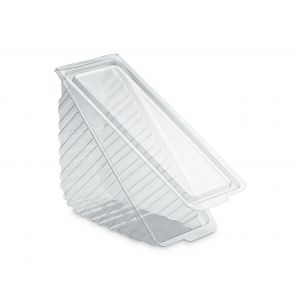 4-flap triangular container, pack of 50. (k/14) rPET