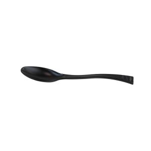 WAVE spoon black 40pcs. (k/60) reusable
