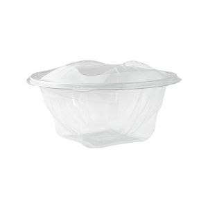 Salad bowl PET V 83 round with lid 500 ml, 75 pieces