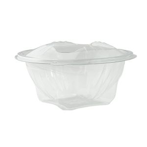 Salad bowl PET V 85 round with lid 1000ml, 100 pieces
