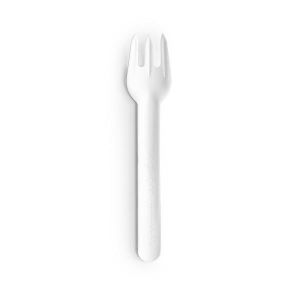 White fork 50pcs. PAPER (k/20)