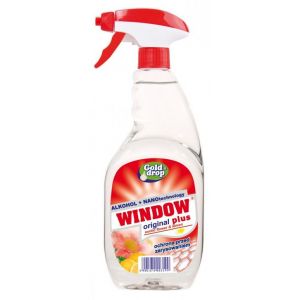 Glass and mirror cleaner WINDOW PLUS Lemon & Exotic Flower 750ml with sprayer