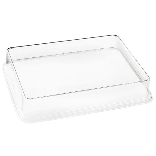 Pokrywka sushi RPET transparentna do tacek Kanopee 203x153x35 mm 100 szt.