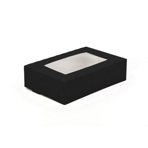 SUSHI box 19x13x5cm 50pcs black OP-05