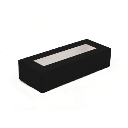 SUSHI box 22x9x5cm 300pcs black OP-02
