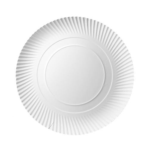 Talerz do pizzy papierowy TnG biały 32 cm gramatura 320g, cena za 100 sztuk