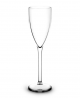LONG LIFE champagne glass 150ml op.6pcs unbreakable, made of polycarbonate