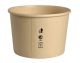 Kraft paper bowl 170ml for ice cream 50pcs, dia 89mm, (k/20)