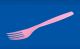 Fork BICOLOR pink, price per pack 20pcs