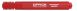 Permanent Marker OFFICE PRODUCTS, chisel, 1-5 mm, red