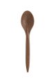WPC dark brown spoon a.100pcs. reusable