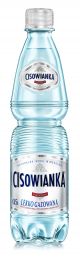 Woda CISOWIANKA, lekko gazowana, butelka plastikowa, 0,5l