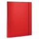 Elasticated File OFFICE PRODUCTS, PP, A4/30, red