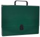 File Box OFFICE PRODUCTS, PP, A4/5cm, with handle and clip lock, green