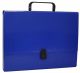 File Box OFFICE PRODUCTS, PP, A4/5cm, with handle and clip lock, navy blue