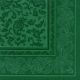 Serwetki PAPSTAR Royal Collection ORNAMENTS 40x40 c.zieleń opakowanie 50szt