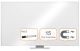 Dry-wipe desktop magnetic whiteboard NOBO Nano Clean™, 189x107cm, panoramic 85
