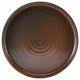 Fine Dine Rustic Copper Diverse shallow plate with rim ø 260mm - code 777053
