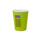 Paper cup with a colourful kiwi design 250ml, price per pack 50pcs