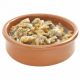 Clay mini round bowl 150ml, diameter 10,5xh.2,5cm, terracotta