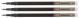 Erasable pen refill Q-CONNECT, 1,0mm, 3szt., hanger, black