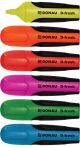 Highlighter DONAU D-Fresh, 2-5mm (line), 6 psc, assorted colors