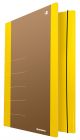 Cardboard folder with elastic band DONAU Life, 500gsm, A4, yellow