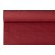 Paper tablecloth 1,2m x 8m maroon damascus embossing