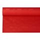 Paper tablecloth 1,2m x 8m red damascus embossing