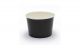 Paper cup black 270ml, diameter 95mm, pack of 50pcs.