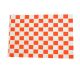 Wrapping paper coated 22+8PE 30x40, printed with orange grid, price per pack 1000 sheets