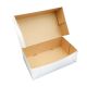 Box 25x15x8 white/brown WITHOUT PRINTING WITHOUT WINDOW 50pcs P2010