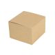 Box BURGER XL brown 14x14x9,5cm, 100 pcs.