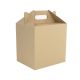 Pudełko z uchwytem DIETA BOX na pojemniki obiadowe, 190x230x230/305mm, opakowanie 50szt