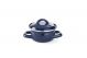 Soup and Sauce Pot, Blue 0.4 L with Lid