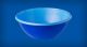 BICOLOR bowls, 10 pcs.380ml blue/light blue
