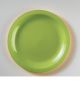 Plate COATS&COLORS colour: green , PP, 50 pcs. per pack