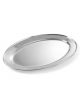 Meat and sausage platter - 500X350 Mm Oval, steel