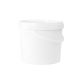 Bucket 5l white + lid 10pcs.