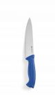 Nóż kucharski HACCP - 180 mm, niebieski - kod 842645