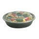 FastPac round container 1000ml black 19x5cm, 50 pieces