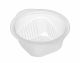 PP Soup Container 5500 R 500ml 50pcs fi 164mm for sealing frosted PERLAGE (k/12) ribbed