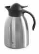 Steel coffee thermos with push button - 1,5 l